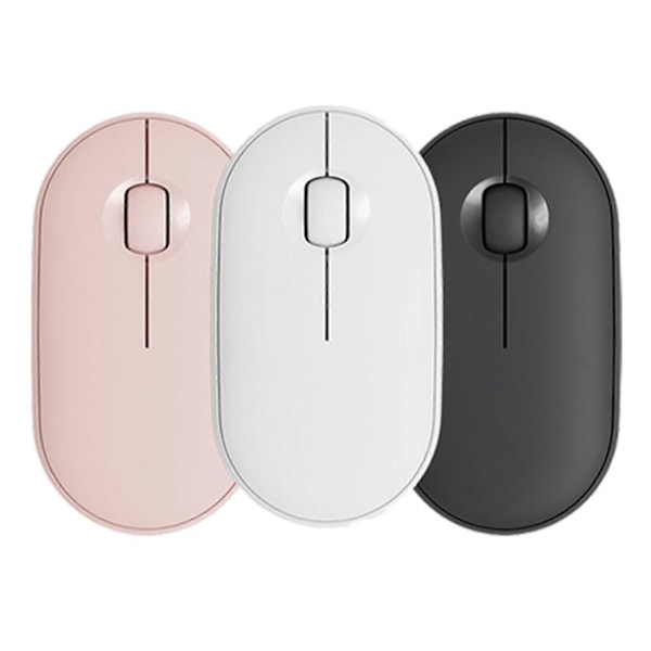 Mukava käsituntuma Pebble Mute Mouse M350 Bluetooth Dual Mode langaton hiiri, muodikas