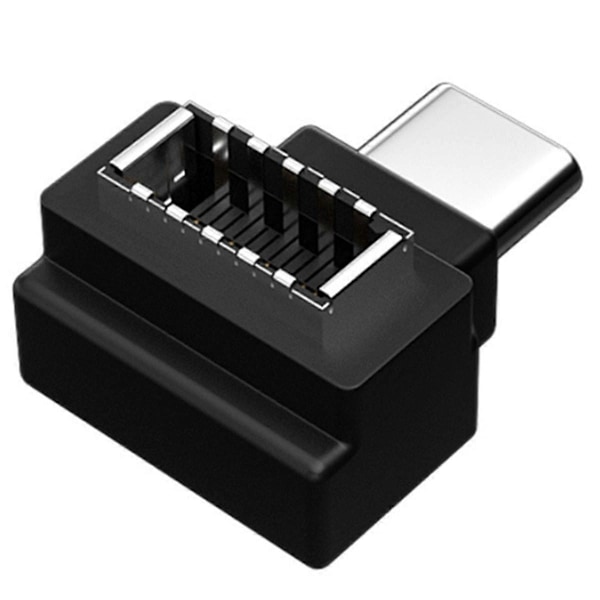 USB 3.1 Frontpanel Header USB Typ-C till Typ-E Kabeladapter Kontakt Typ C Hane till Typ E Hona