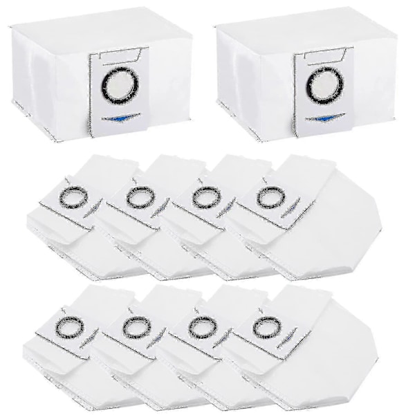 10 kpl pölynimuripusseja Ecovacs Deebot X1 Omni -imuriasemalle Ecovacs Deebot X1 Omni, R