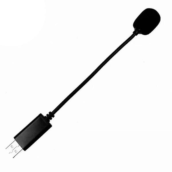 USB Mikrofon Justerbar Mini MIC Anti-Støj til Laptop/PC Computer