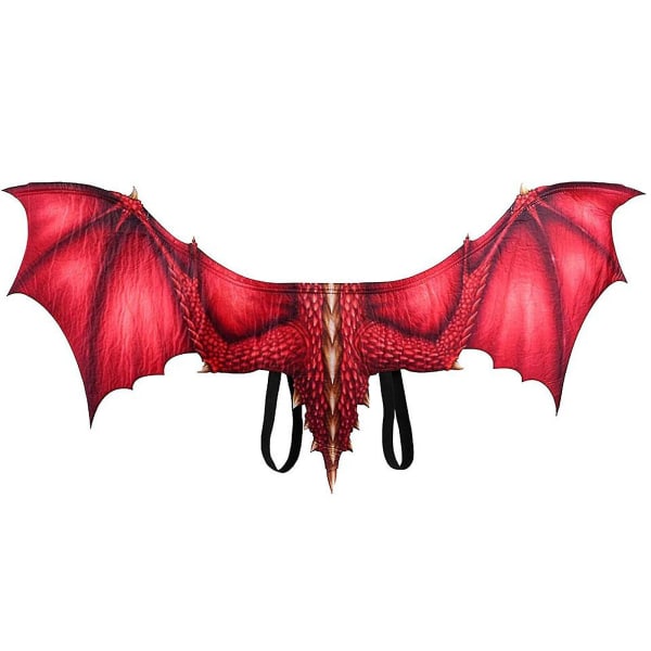 Halloween Dragon Wing Cosplay Carnival Wings til voksne Rød gul eller lilla dyrevinger Halloween kostume