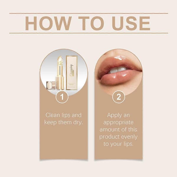Transferproof Color-Changing Lipstick Natural Moisturizing Lip Balm 3st