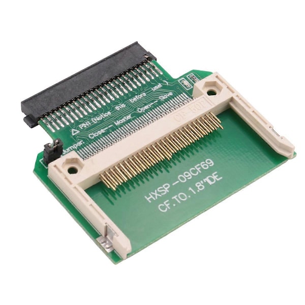Minneskort Compact Flash till 50-stifts 1,8 tum IDE Hårddisk SSD-adapter