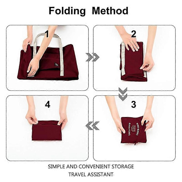 TINYAT Foldbar Rejsetaske Bagage Tote Tasker Til Kvinder Stor Kapacitet Rejse Organizer Tasker Dame Weekendtaske Gym Håndtasker Mænd