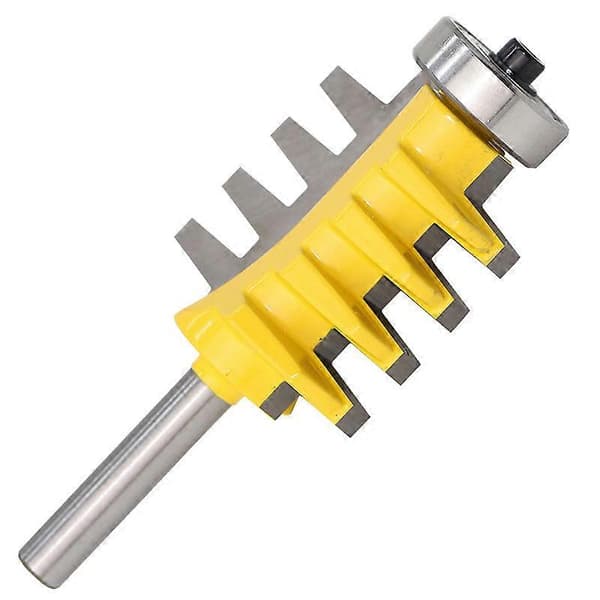 Vendbar Fingerlim Samlingsfræser DIY Værktøj til Træfræsning [Skaftdiameter: 1/4''(6.35mm)]