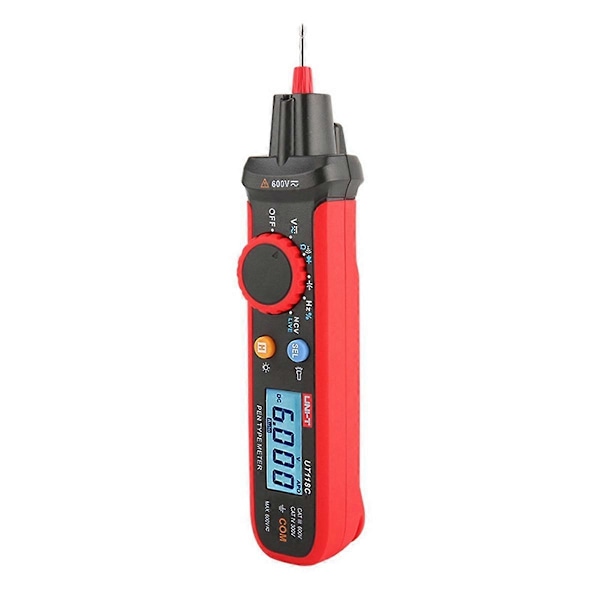 UT118C Penntypmätare Digital 600V DC AC Voltmeter
