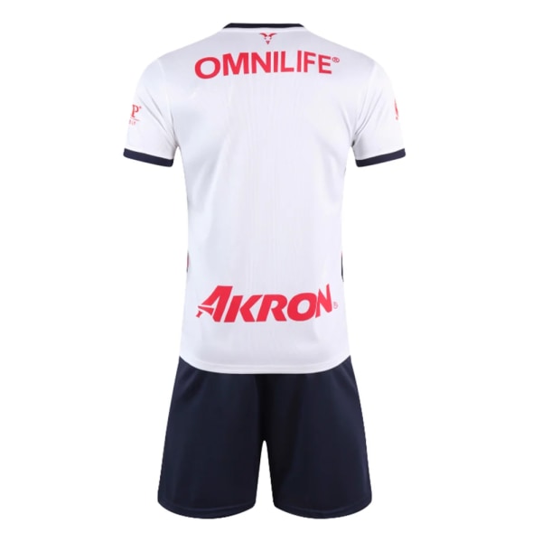 lasten vaatteet poika tyttö Chivas usas Fanit paita Treenivaatteet pelit Jalkapallo Jersey urheilu Miehet Kids Kit Topit ja shortsit Leisu Sky blue aldult-size-S