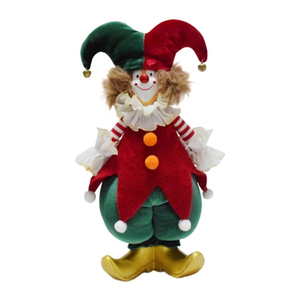 Juleklovne Dukke Julefigur Figur Scene Layout Dekorativt Festtilbehør Julepynt til Sofa
