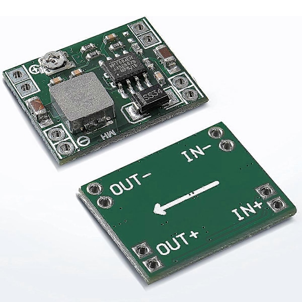 12 st MP1584 DC-DC Nedtransformator Strömförsörjningsmodul 3A Justerbar Buck Converter för Arduino Ersätt LM