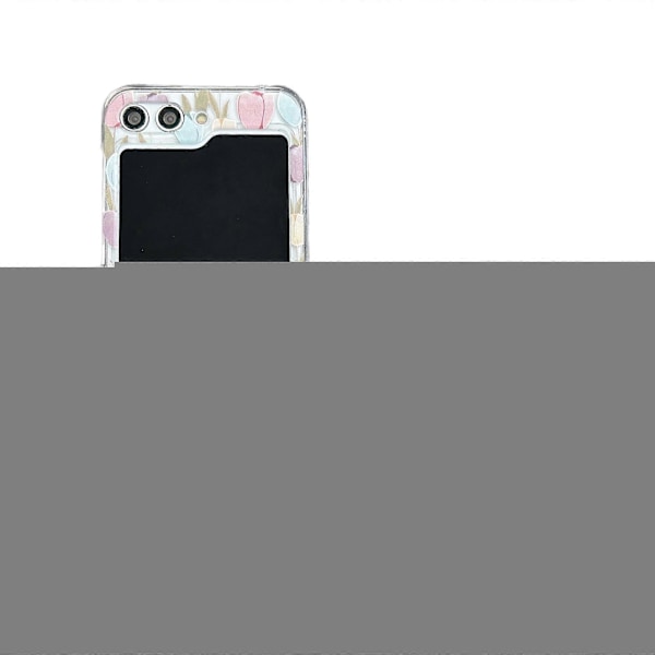 Samsung Galaxy Z Flip 6 -puhelinkotelo rannekkeella, söpö kristallinkirkas puhelinkotelo, kimalteleva rannekoru, saranasuoja puhelinkotelo Samsun