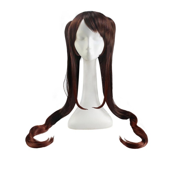 Spil Genshin Impact Hutao Cosplay kostume paryk Ponyhale hår Liyue Hu Tao Ringe Genshin Cosplay kostumer Wig