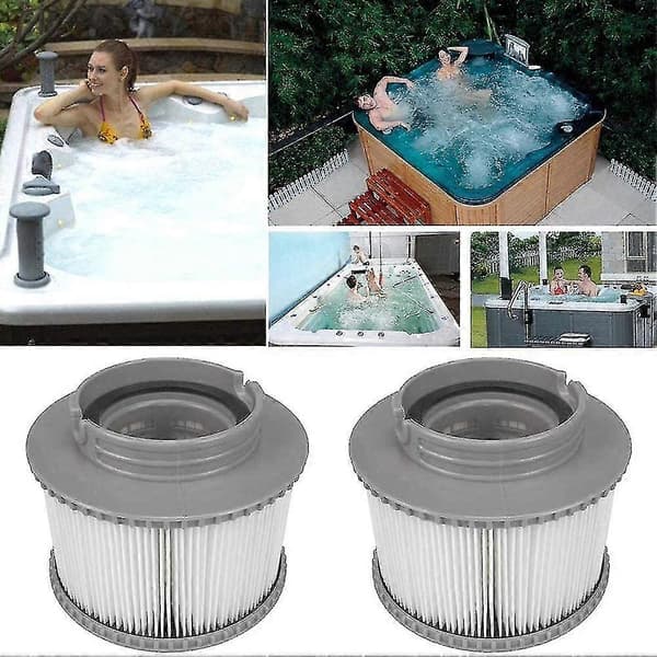2 Pakning Spa Filter Erstatningsfilterpatron Mspa Erstatningsfilter - ya