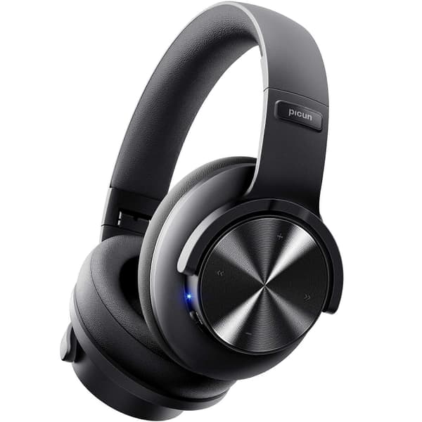 B8 Bluetooth-hovedtelefoner 120 timers spilletid trådløse over-ear med mikrofon 3 EQ-tilstande Bluetooth 5.3 sort