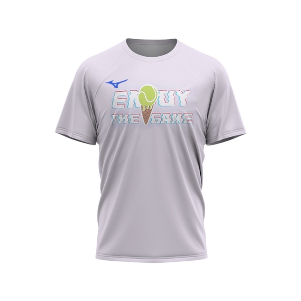 2023 New Mizu T-shirt, Jersey, Cykeldragt, Patchwork tennisdragt, Fitness Herre åndbar Badminton, Udendørs Sports Tees ET6141640544 2XL