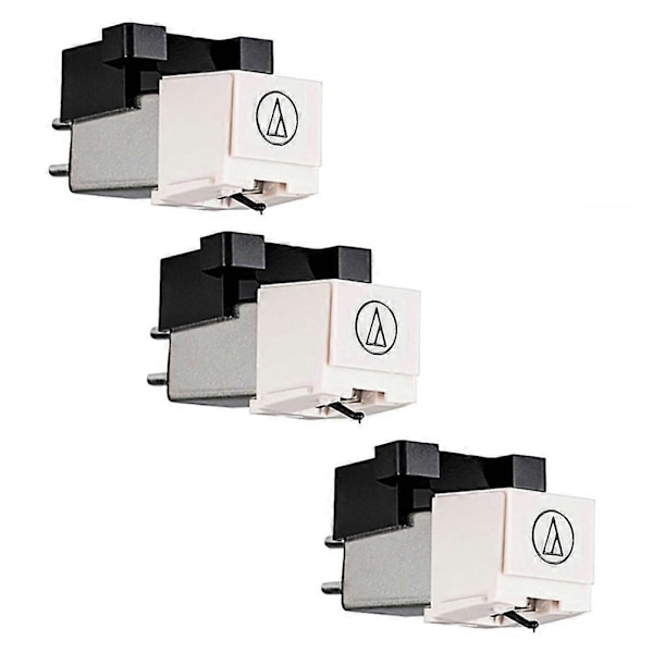 3 stk. AT3600L Magnetisk Pickup Stylus LP Vinyl Platespiller Nål for Platespillere Fonografer