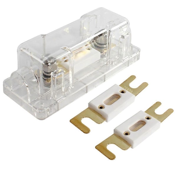 Trailer Køretøj Keramisk Sikring Adapter Universal Kredsløbssikring Plastik Sikringsholder RV Autocamper Bolt-on Sikring