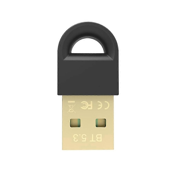 Driver Free USB Bluetooth-adapter Bluetooth 5.3 Dongel Adapter för PC Laptop Trådlös Högtalare Mus Tangentbord Ljudmottagare