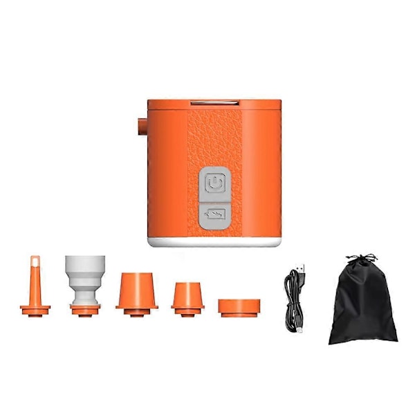 GIGA PUMP TINY 3-i-1 Mini Pumpe Bærbar Inflator Nem Brug