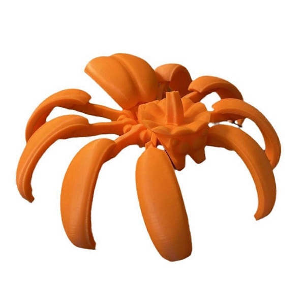 3D-printad Pumpaspindel, Pumpa Fidget Skrivbordsstaty, Som Visas