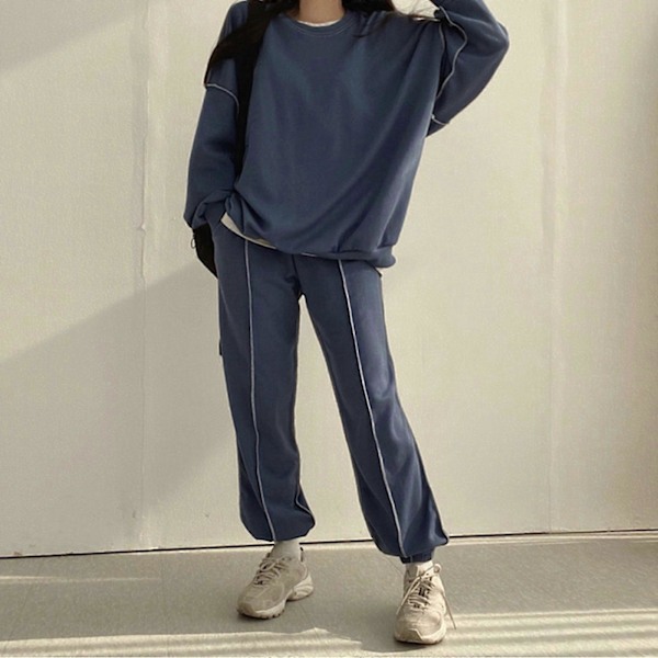 2023 Tvådelade Set Vinter Höst Lounge Set för Kvinnor Sweatpant Joggers Set Casual Huvtröjor Träningsdräkt Mjukisdress Khaki XL
