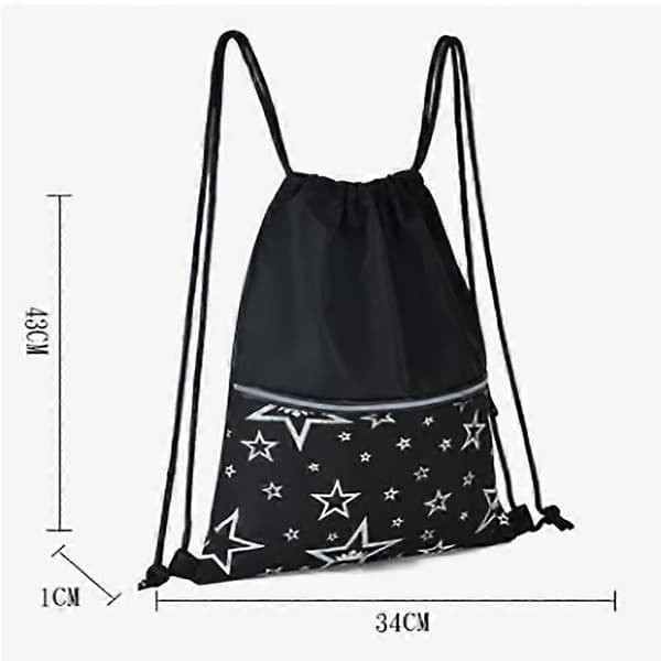 Dragskoväska - 1 styck, 43cm*34cm*1cm, Svart