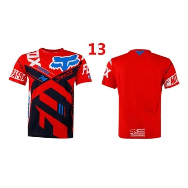 2023 Ny all-match herre F-FOXs downhill dragt mountainbike ridedragt kortærmet sommer offroad motorcykel dragt 314HJJ29A13 3XL