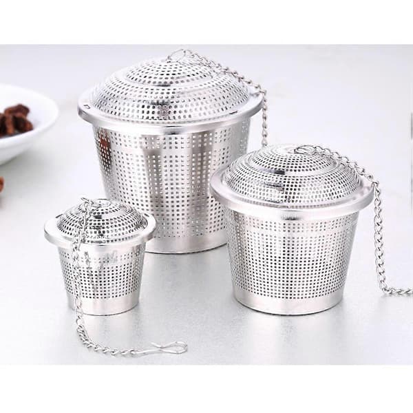 Tesil i rustfrit stål til brygning af enkeltkop-infuser