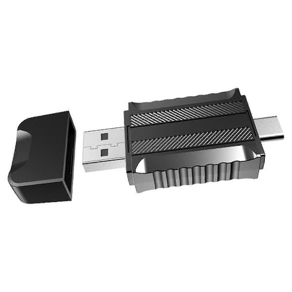UUSI 2In1 Mini Langaton Android Auto Langaton CarPlay -sovitin Älykäs USB-dongle Plug and Play 2.4/5Ghz