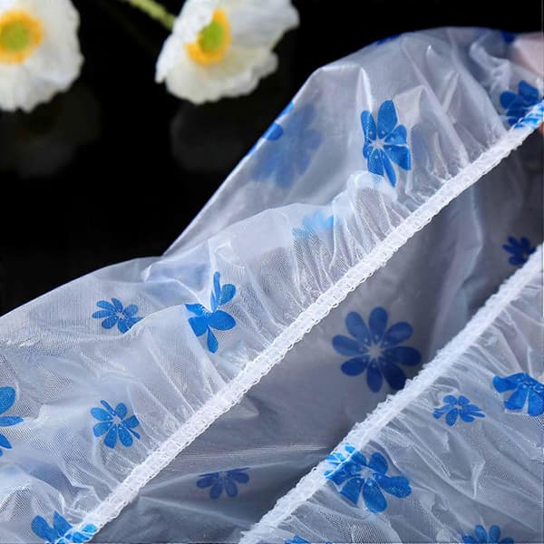 20 stk. Vanntett Badehette Elastisk Badehatt Dusjhette for Kvinner Gjenbrukbar