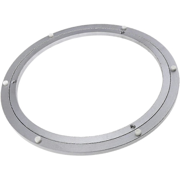 12\" Aluminium Roterande Kullager Vridskiva Runt Bord Snurrbricka Lazy Susan Matbord