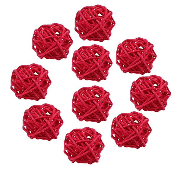 10 st Rottingdoftbollar Diffusor Ersättning Aromasticka för Badrum Hemdofter Diffusorstickor Tillbehör