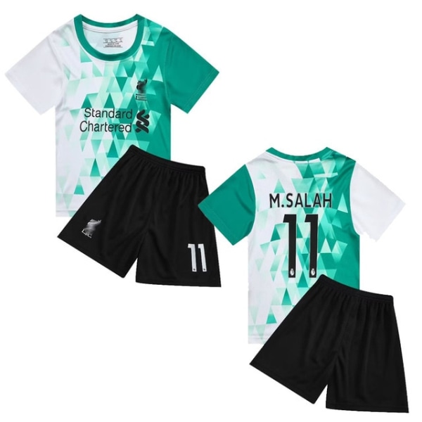 Ny sommardräkt för barn nr.11 Salah fotbollssportkläder 26(140-145CM)