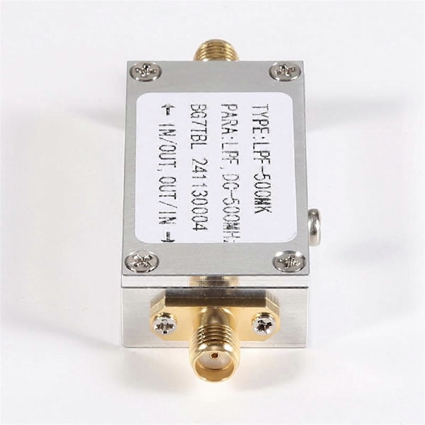 LPF-500MK LC Lavpasfilter DC-500MHz, med SMA-stik
