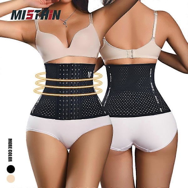 MISTHIN Dame Bælte Top Korset Til Slankning Vægttab Reduktionsgørdel Taljetræner Mavekontrol Body Shaper