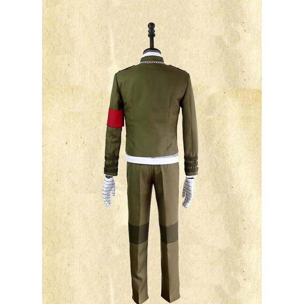 Spil Danganronpa V3: Killing Harmony Korekiyo Shinguji Cosplay kostume Outfits Skoleuniform Korekiyo Shinguji Cosplay paryk hår S