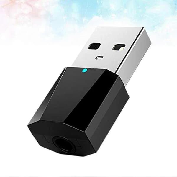Lydmottaker USB-adapter sender 2 i 1 for datamaskin