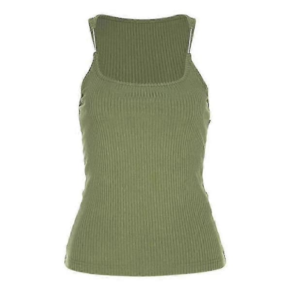 Tanktopp for kvinner med usynlige, elegante stropper