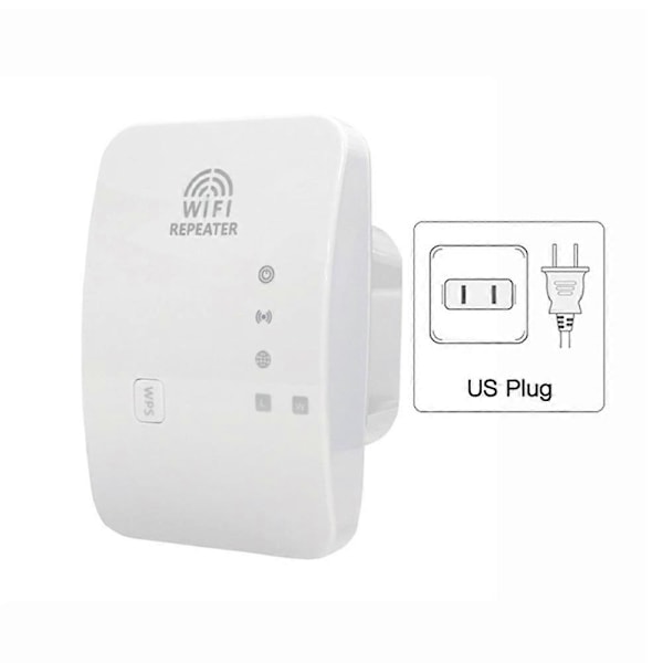 JCKEL Trådlös WiFi Repeater WiFi Förlängare 300Mbps Router WiFi Förstärkare Wi Fi Booster Lång Räckvidd Wi-Fi Repeater Accesspunkt