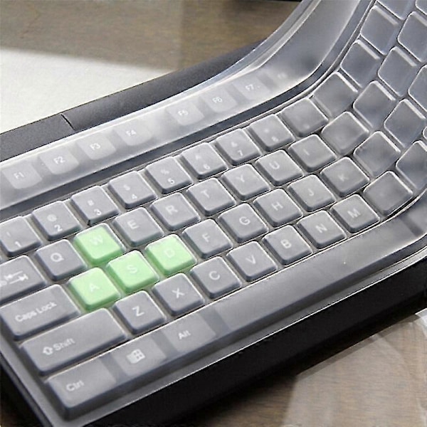 Tastaturbeskyttere universal silikone desktop computertastaturdækning