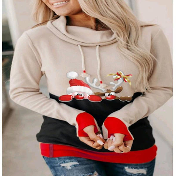 Kvinder Halloween Sweatshirts Græskar Ansigt Dansende Skeleton Skjorte Langærmet Sweater Funny Graphic Pullover style 18 M