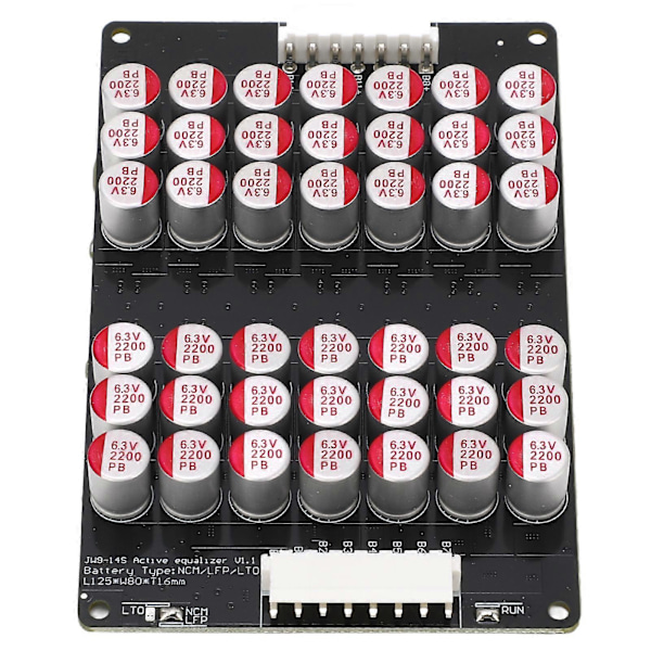 10S til 14S Batteri Aktiv Equalizer Balancer Modul til NCM, Li-Ion, LTO Batteri