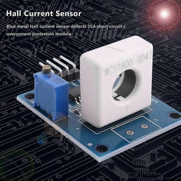-671 Wcs1800 Hallströmsensor Detekterar 35a Kortslutning / Överströmsskyddsmodul