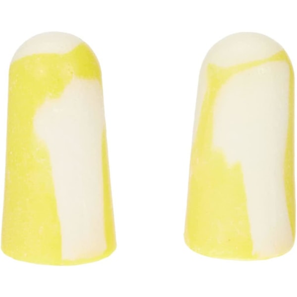 Öronproppar Gul/vit 10 par