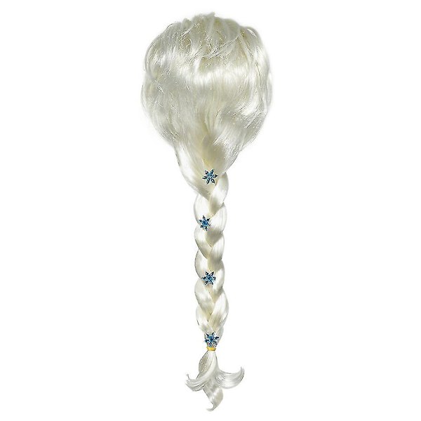 Frozen Winter Elsa Prinsessa Mekko Lapsi Tyttö Lumikuninga Vestido Cosplay Vaatteet Elza Halloween Joulupuku Elsa 7 4T (Size 120)
