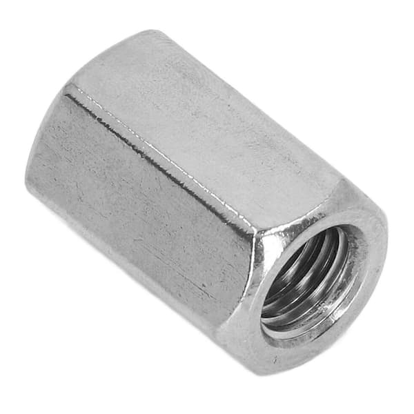 5 ST Hex Kopplingsmutter M12 X 1.75 19 L30mm Rostfritt Stål Rostsäker 6 Sidor Lång Stångmutter för Insta