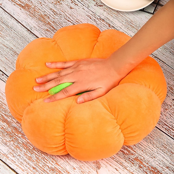 11,8 tommers plysj gresskar leke myk utstoppet gresskar Halloween Thanksgiving gave dekorasjon hjemmepynt gresskar plysj pute gresskar sofa pute