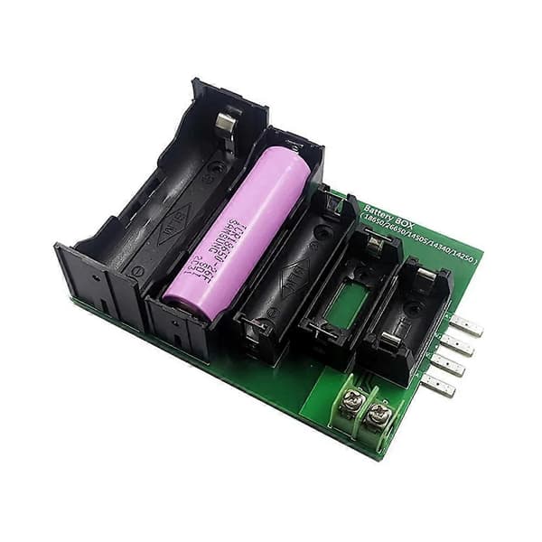 Batteritester Case 4 & 2-leder Terminal 18650 26650 14505
