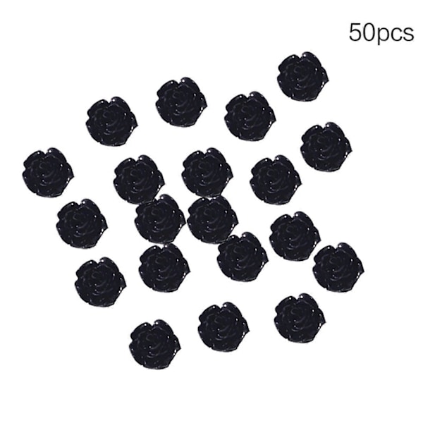 Camellia Nagelkonst Berlocker Manikyr Tillbehör 3D Blomma Nagelberlocker Nagelkonst Dekoration DIY Nagelkonst Tillbehör för Kvinnor