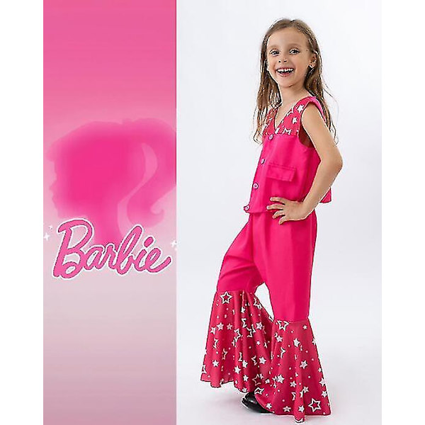 Halloween Pink Performance kostume til pige M