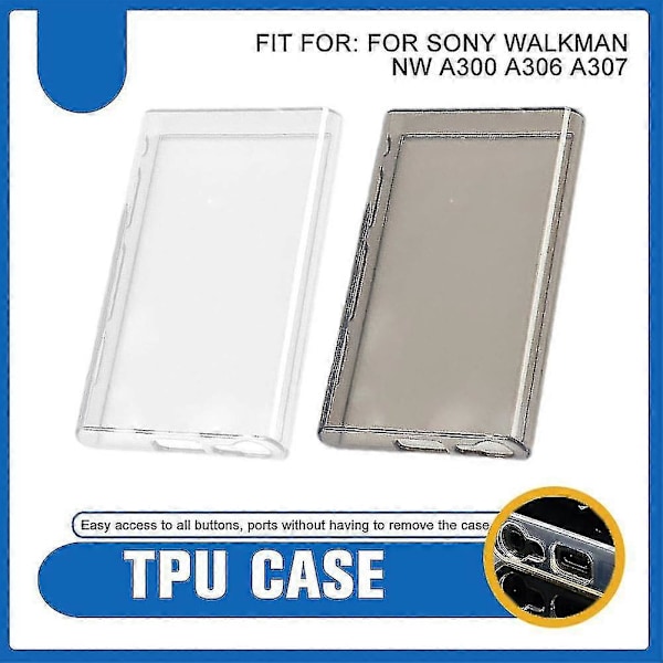 Pehmeä TPU-kotelo Sony Walkman Nw-a300 Nw-a306 Nw-a307 -malleille